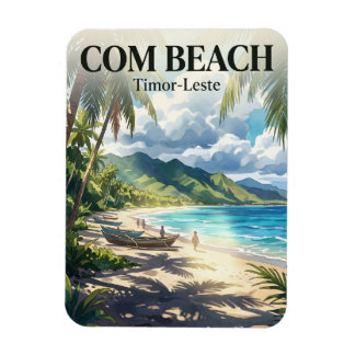 Com Beach, Com, Timor-Leste Timor-Leste Magneet
