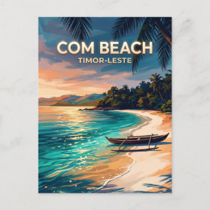 Com Beach Oost-Timor Briefkaart