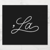 Coma La 2024 Bier Etiket (Enkel label)