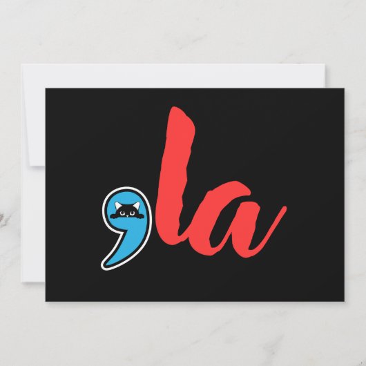 Coma La 2024 Cat Lady Kaart (Voorkant)