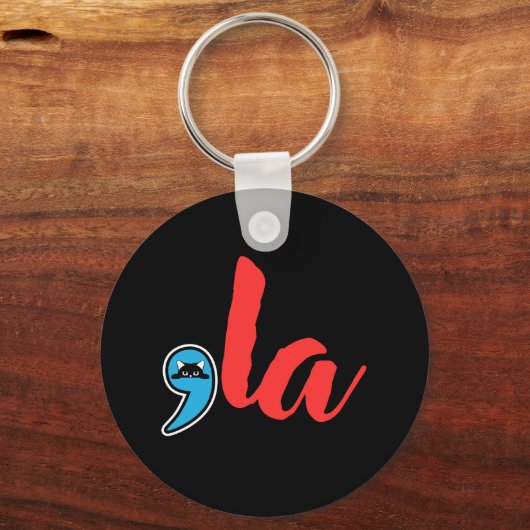 Coma La 2024 Kat Dame Sleutelhanger (Voorkant)