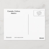 Comala, Colima, Mexique Carte postale (Dos)