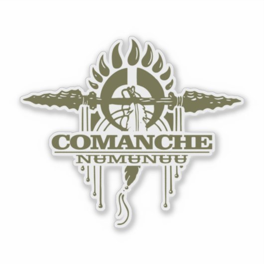 Comanche 2o sticker (Voorkant)