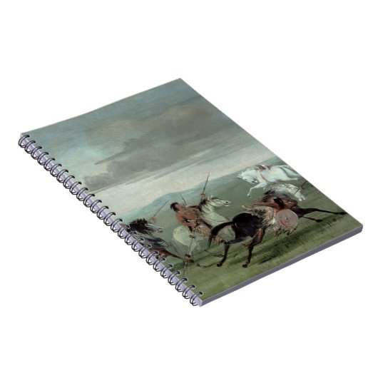 Comanche Feats of Martial Horsemanship, 1834 (oil) Notitieboek (Rechterzijde)