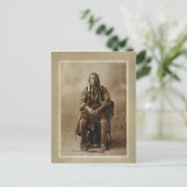 Comanche Medicine Man 1898 Briefkaart (Staand voorkant)