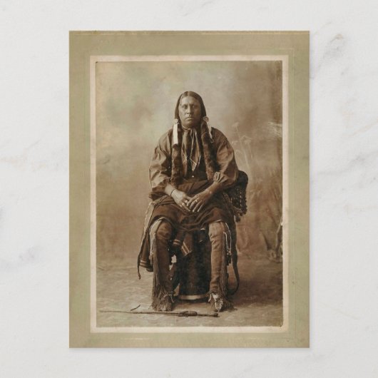 Comanche Medicine Man 1898 Briefkaart (Voorkant)
