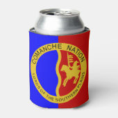 Comanche Nation Flag Blikjeskoeler (Blikje Voorkant)