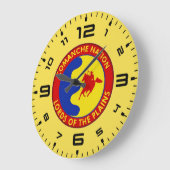 Comanche Nation Flag Grote Klok (Hoek)