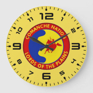 Comanche Nation Flag Grote Klok