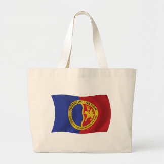 Comanche Nation Vlag Boodschappentas Grote Tote Bag