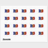 Comanche Nation Vlag Sticker (Vel)