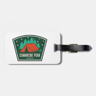 Comanche Peak Wilderness Colorado Camping Bagagelabel