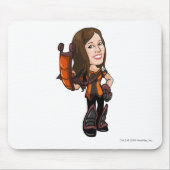 Comastar Haunted Bossen Personeelsspeler Muismat (Voorkant)