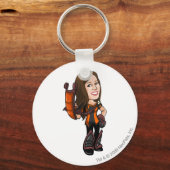 Comastar Haunted Bossen Personeelsspeler Sleutelhanger (Voorkant)