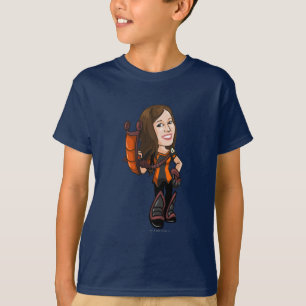 Comastar Haunted Bossen Personeelsspeler T-shirt