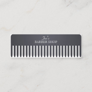 Comb hair salon grappige professionele cover mini visitekaartje
