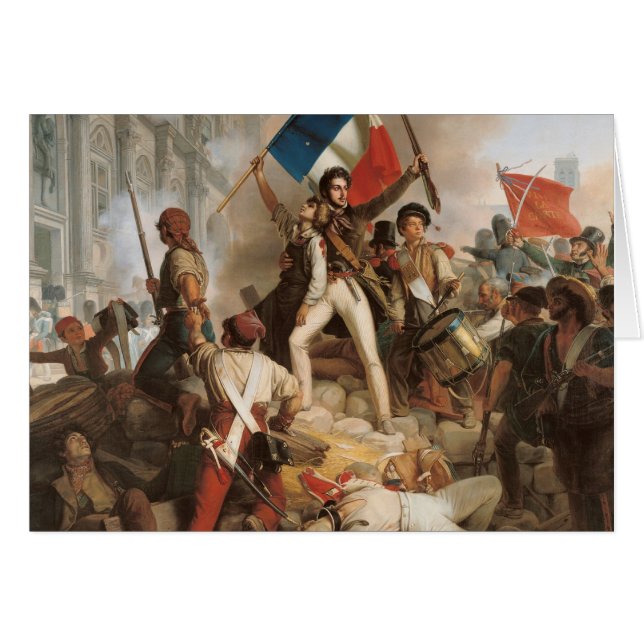 Combat à l'hôtel de Ville (Devant horizontal)