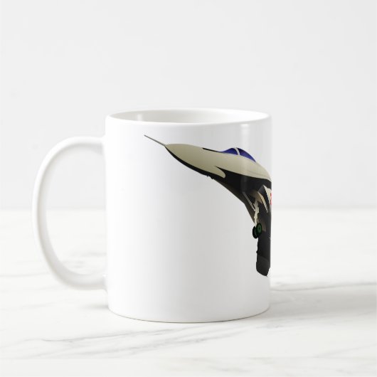 Combat Aircraft Mug (Gauche)