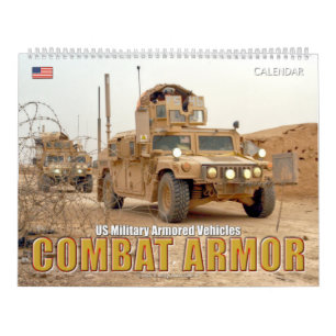 COMBAT ARMOR - Amerikaanse militaire pantservoertu Kalender