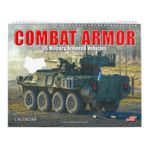 COMBAT ARMOR - Amerikaanse militaire pantservoertu Kalender