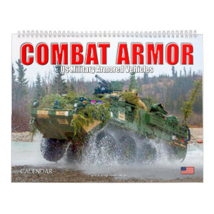 COMBAT ARMOR - Amerikaanse militaire pantservoertu Kalender