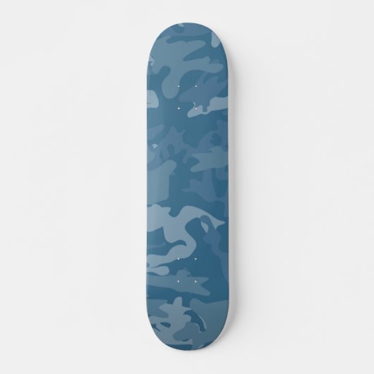 "COMBAT" (BLUE) skateboard (Voorkant)
