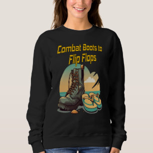 Combat Boots voor Teenslippers Trui