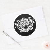 Combat Club-Label Ronde Sticker (Envelop)