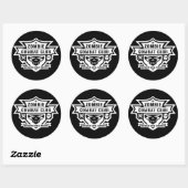 Combat Club-Label Ronde Sticker (Vel)