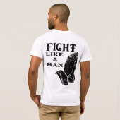 COMBAT COMME UN T-SHIRT D'HOMME (Dos entier)