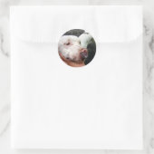 Combat de chien d'arrêt ! autocollants (Sac)