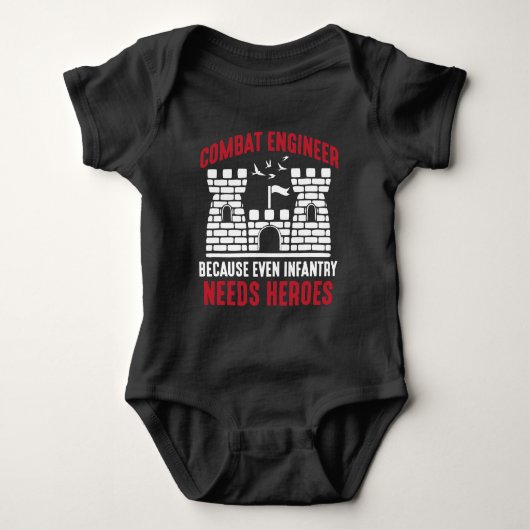 Combat Engineer Hero Army Engineering Infanterie Romper (Voorkant)