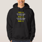 Combat Engineer Rules Combat Engineering Hoodie (Voorkant)