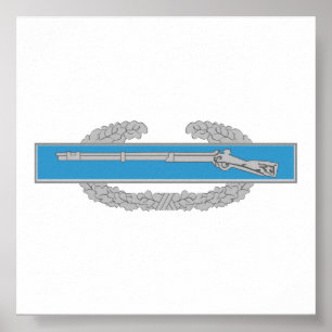 Combat Infantry Badge Poster