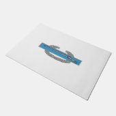 Combat Infantryman Badge CIB Army Veteran Deurmat (Schuin)