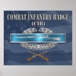 Combat Infantryman Badge (CIB) Poster