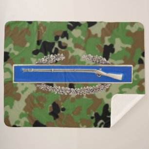 COMBAT INFRANTRYMAN'S BADGE (CIB) SHERPA DEKEN