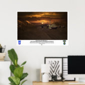 Combat Jump Operation Northern Delay Poster (Thuiskantoor)