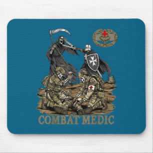 Combat Medic 68w Veteranen Doc Overlevingsontwerp Muismat