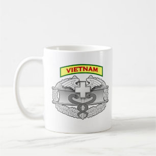 Combat Medic Badge - Vietnam Veteran - Paramedic Koffiemok
