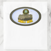 Combat Medic Ovale Sticker (Tas)