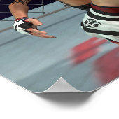 Combat mixed martial art - Petite affiche (Coin)