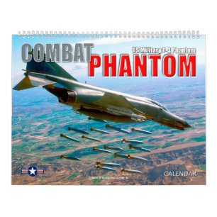 COMBAT PHANTOM - AMERIKAANSE MILITAIRE F-4 PHANTOM KALENDER