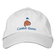"Combat Queen"-racepartnerschap — pet-ontwerp