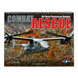 COMBAT RESCUE - Pararescue Luchtvaart Kalender