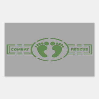 Combat Rescue Roundel Sticker | Groene voeten