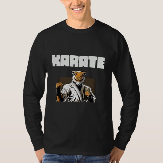 Combat Sports Karate Fox T-shirt (Voorkant)
