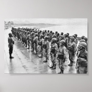 Combat Uniforms Gasmaskers Poster