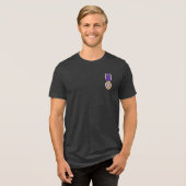 Combat Veteran 2 Tri-Blend Shirt (Voorkant volledig)