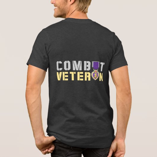Combat Veteran 2 Tri-Blend Shirt (Achterkant)